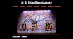 Desktop Screenshot of danceatamda.com